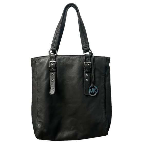EUC Michael Kors Women's Slim Gunmetal Gray Tote - Picture 1 of 5